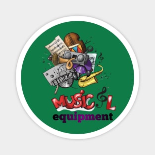 Musical equipment Magnet